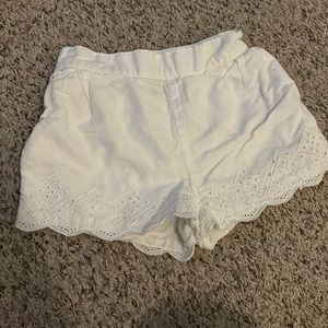 Gap white shorts (toddler)